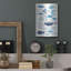 Beachcrest Home ™ «Go With the Flow I» par Courtney Prahl, art mural en métal-797143337