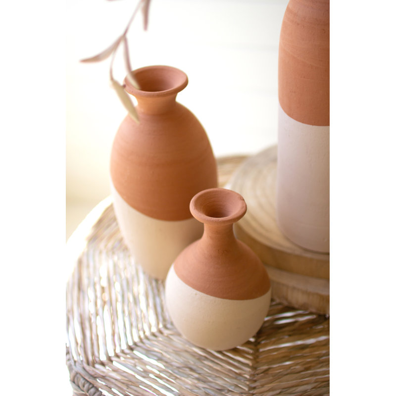 16'' Handmade Clay Table Vase