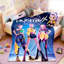 Caricature Kpop Demon Hunters Merch, 59 po x 51 po Kpop Demon Hunters