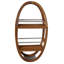 Teak and Stainless Steel Shower Caddy