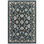 Tapis bleu marine / noir Laurie