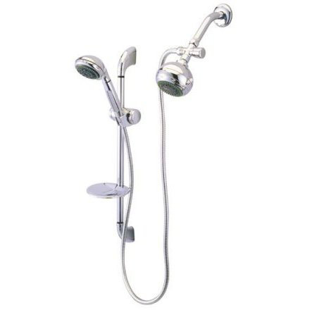 Professional Dual Shower Head, Polished Chrome