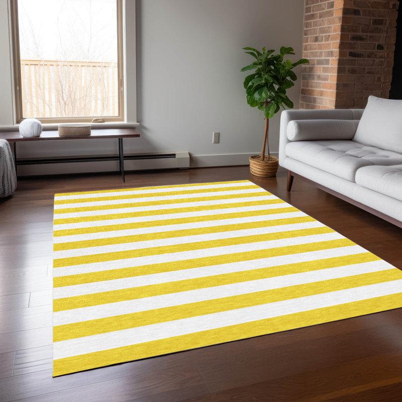 Tapis intérieur / extérieur Kinslee, Rectangle 2 pi 6 po x 3 pi 10 po