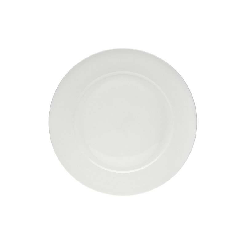 Assiette à salade en porcelaine tendre 9 po Lune