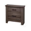 Table de chevet en bois naturel