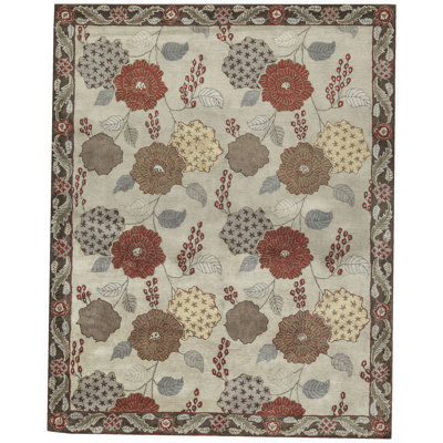 Floral Area Rug