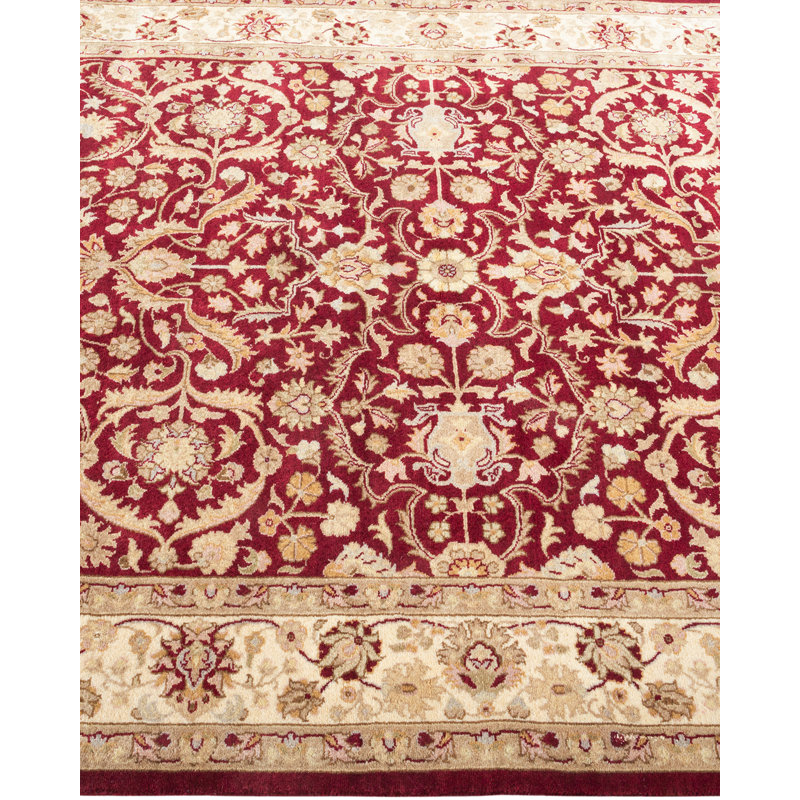 Classic One-of-a-Kind 4'1" X 6'1" Hand Knotted Area Rug