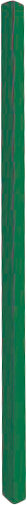 Poteau pour tableau communautaire simple face, Vert