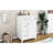 Space-Saving Bathroom Vanity With Ceramic Sink And Ample Storage-114225210