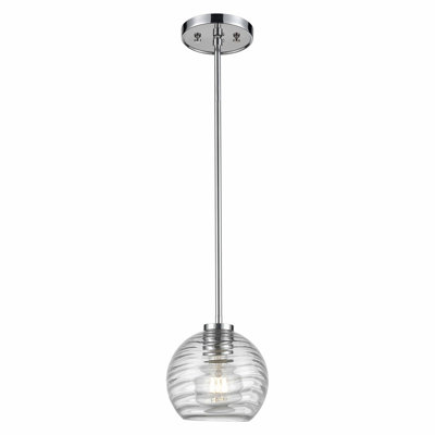 Luminaire sphère suspendu 1 lumières simple Colombard