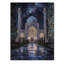Persan Gardens At Night Ispahan II - Art mural en bois sur bois de pin naturel-1562130556