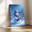 «Snowman Winter», art mural sur toile-544083747