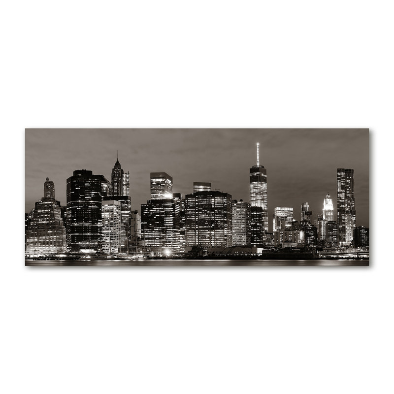 Manhattan New York - Print, Glass, 70cm H x 100cm W