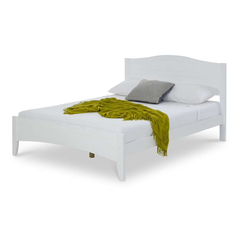 Krisha Solid Wood Bed, 164.00 cm x 206.00 cm