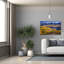 Toile épique Graffiti «Sunshine Mountain Autumn» par Rick Berk, 40 po x 26 po-109177988