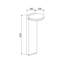 Tattersall Black Integrated LED Aluminum Pathway Light-292129326