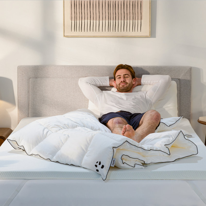 Panda The Cloud Duvet - 10.5 tog All Season - Hypoallergenic and Vegan Friendly, Super King
