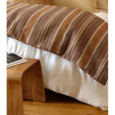 Macario Striped Blanket