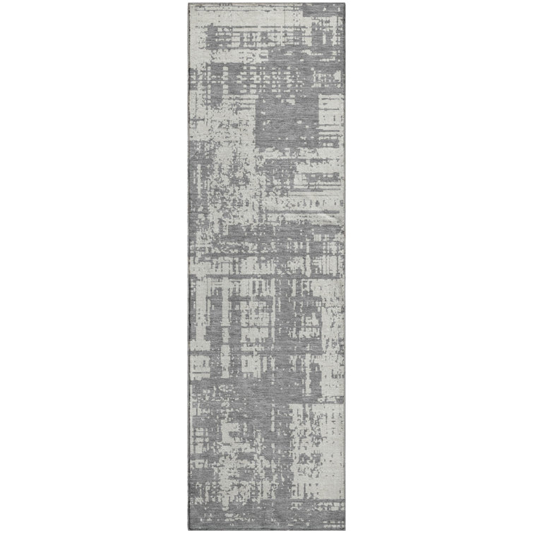 Premium Machine Washable Prisco Gray Rug