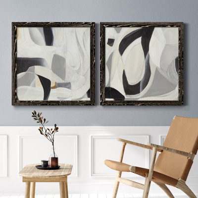 " The Search " 2 - Pieces Painting Print