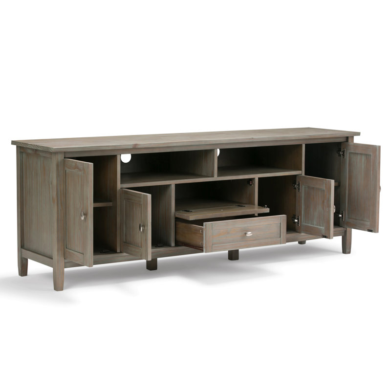 Meuble télé 72 "pour la maison, Gris clair