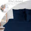 Ensemble de draps 6 pièces en microfibre brossée double ultra douce, feuilles rafraîchissantes avec poches très profondes - Lavable à la machine-102691454-102691451