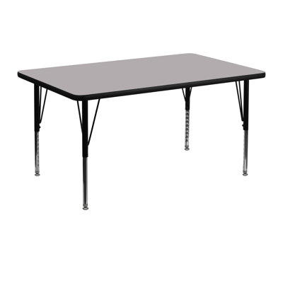 Adjustable Rectangle 4 Students Activity Table