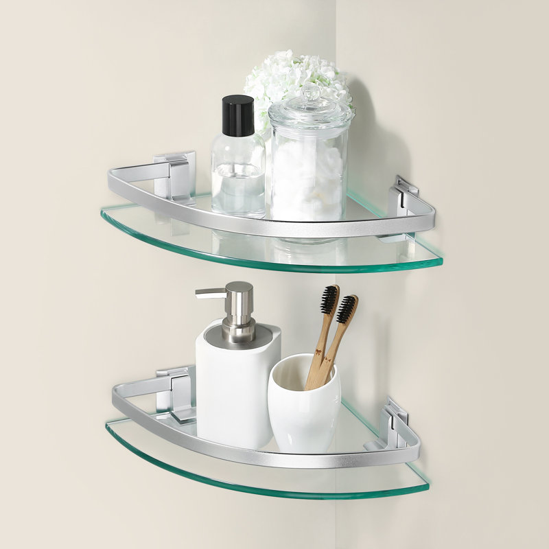 (Paquet de 2) Tablette de salle de bain