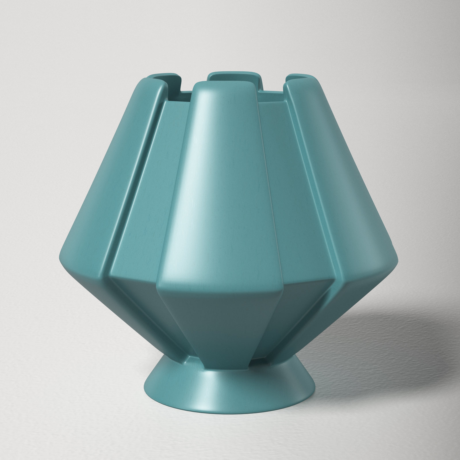 Percy Ceramic Novelty Lamp, Reflecting Pool, Incandescent