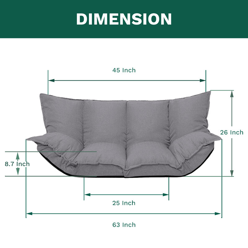 Canapé convertible, fauteuil inclinable réglable paresseux