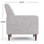 Fauteuil inclinable manuel capitonné à boutons-1752337406