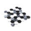 Channing 2" Hex Marble Honeycomb Mosaic Kitchen Backsplash, Bathroom, Shower, Pool, Wall and Floor Tile-50210689