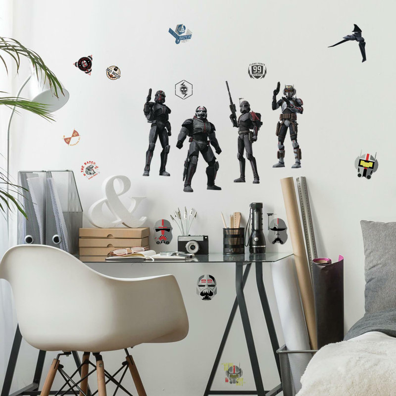 Room Mates Entertainment Non-Wall Damaging Wall Decal