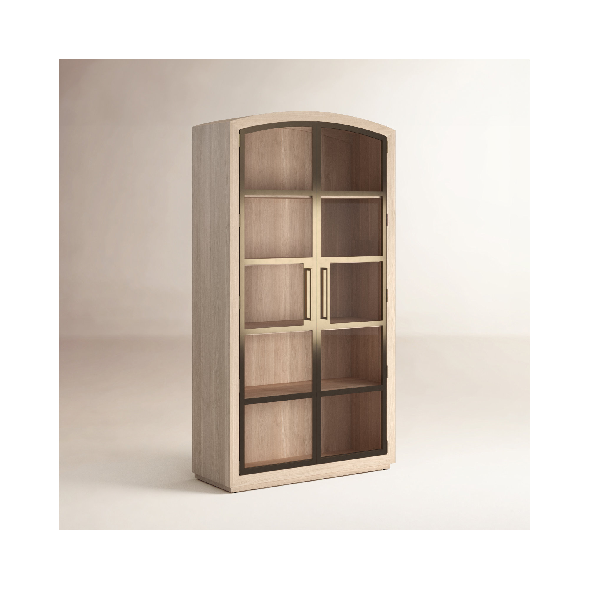 Caterina Dining Cabinet, White Oak