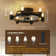 19.7 In. Classic Black Farmhouse Ceiling Fan With Light With Remote Control And 180° Swivel E26 Base, Bulb Not Included