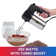 Total Chef 6-Speed Hand Mixer, 250 Watts with Turbo Boost, Black Silver