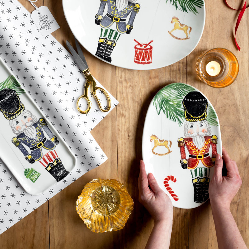 Nutcrackers Terra Bianca Platter