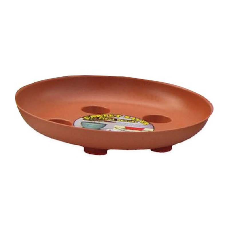 Économiseur de tapis rond Gortt, H 1 po x l 14 po x P 14 po, Terracotta