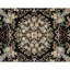 High-Quality Hand-Knotted Black Area Rug