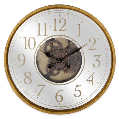 Aidelyn Metal Wall Clock