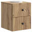 33cm W Manufactured Wood Bedside Table-653465841