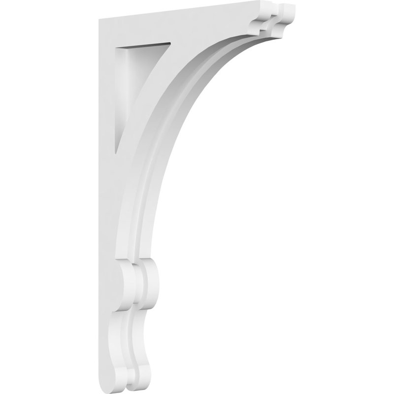 Corbeau en PVC Legacy de qualité architecturale, H 14 po x P 8 po x l 1,875 po