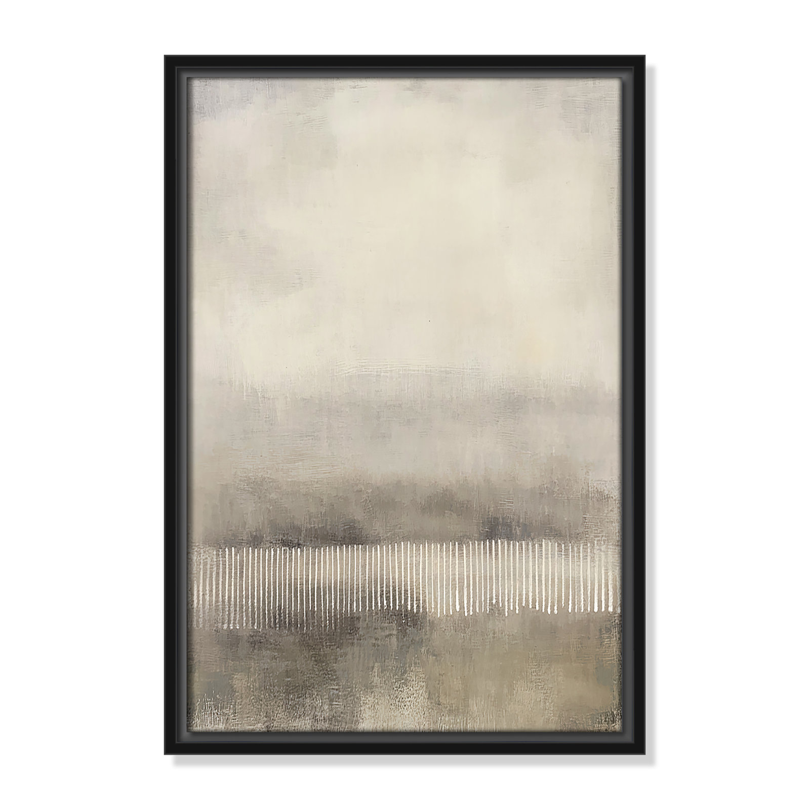 Balanced Silence I Print by Irena Orlov, 19.5" H x 13.5" W, Black Floater