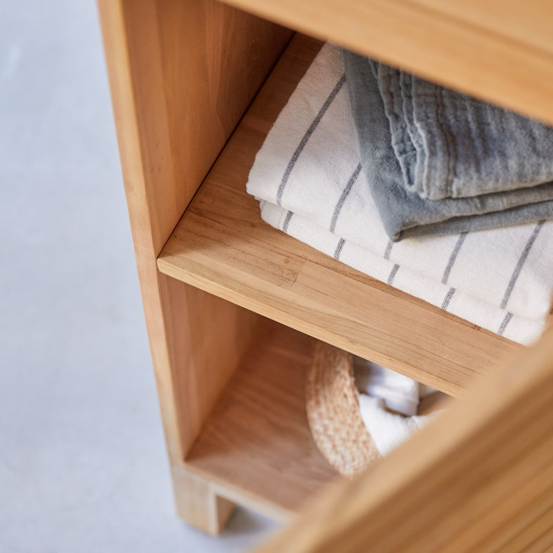 Soho Solid Wood Linen Cabinet