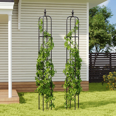 160cm H x 30cm W Plastic Obelisk