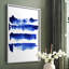 Abstrait, art abstrait encadré, prêt à accrocher-1662443227-1662443169