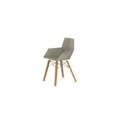 Faz Wood - Armchair - Set Of 4 - Basic/Injection