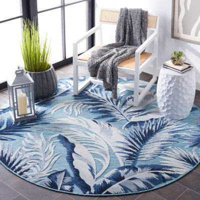 Abbriella Machine Woven Floral Area Rug