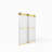 56-60"W X 70"H Frameless Double Sliding Shower Door,5/16" (8Mm) Thick SGCC Tempered Clear Glass-120178773