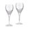 Vera Wang Diamond Mosai Goblet Pair